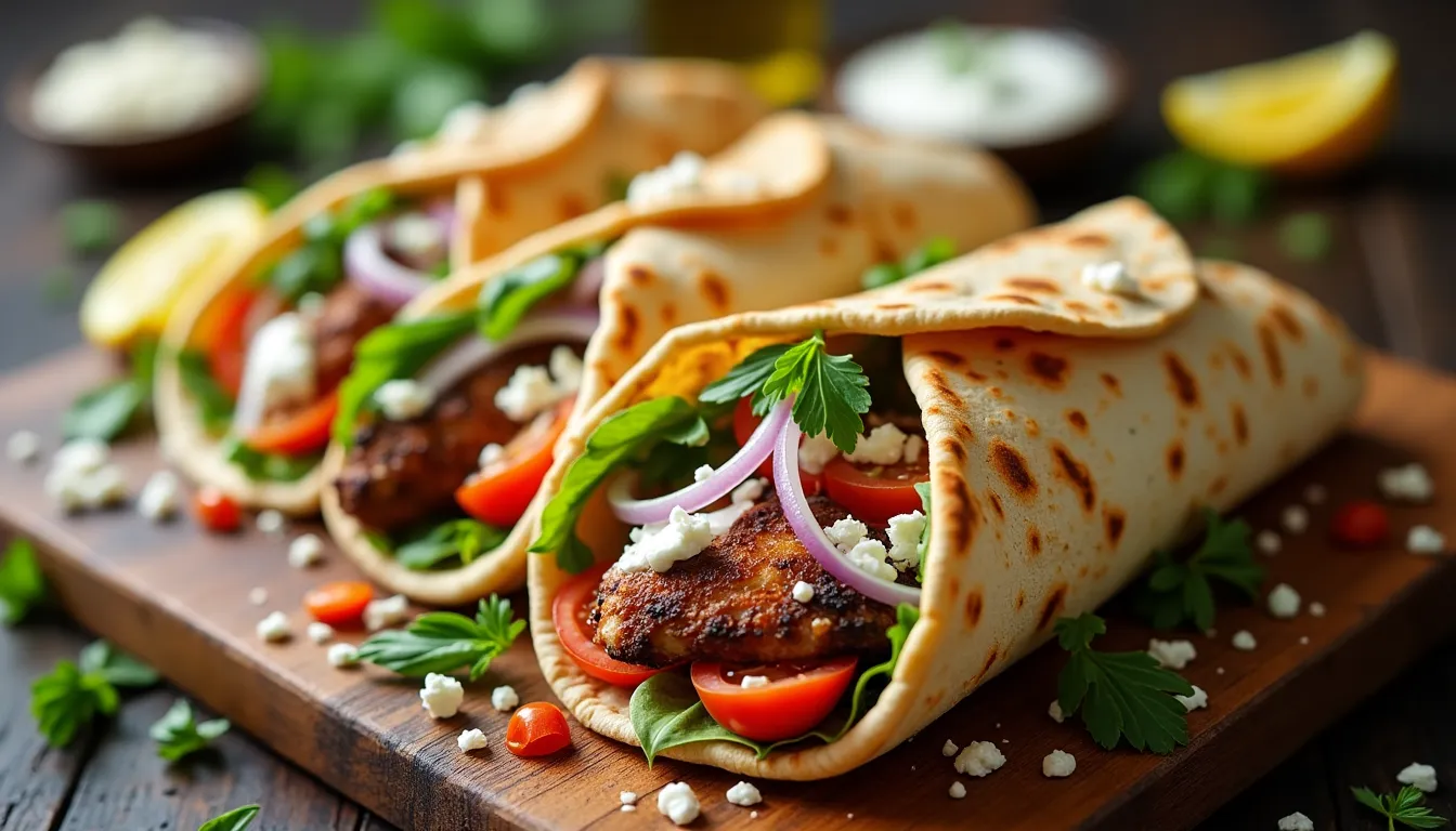 Image of Greek Gyro Wraps