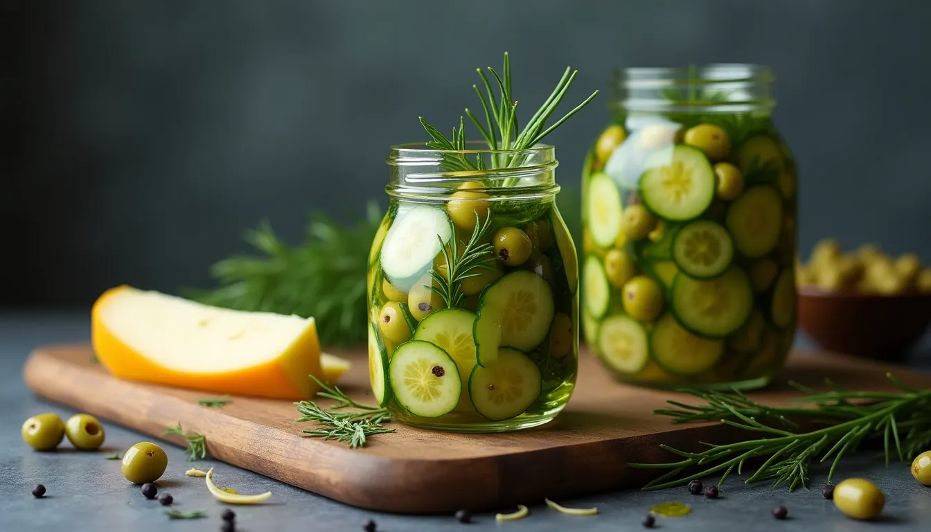 Image of Herb-Infused Pickles