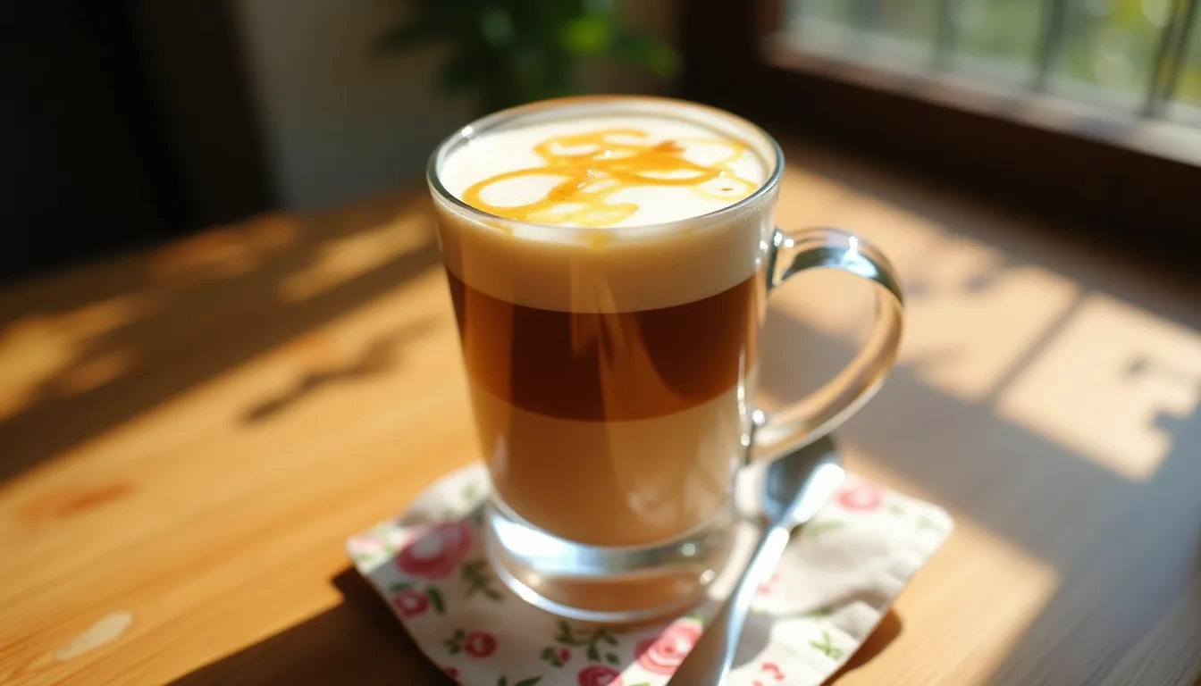 Image of Honey Almond Macchiato