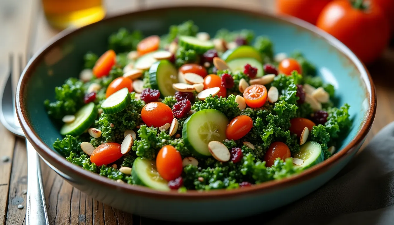 Image of Kale and Quinoa Salad