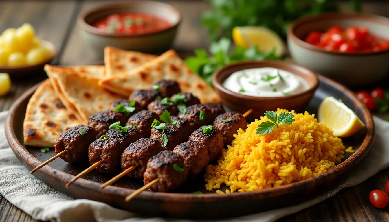 Image of Beef Kofta Kebabs