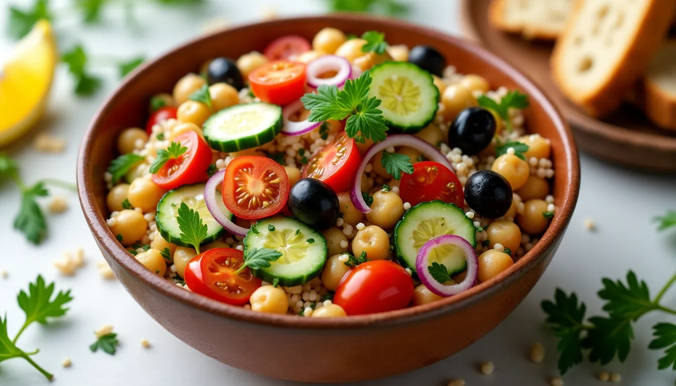 Image of Mediterranean Chickpea Bowl