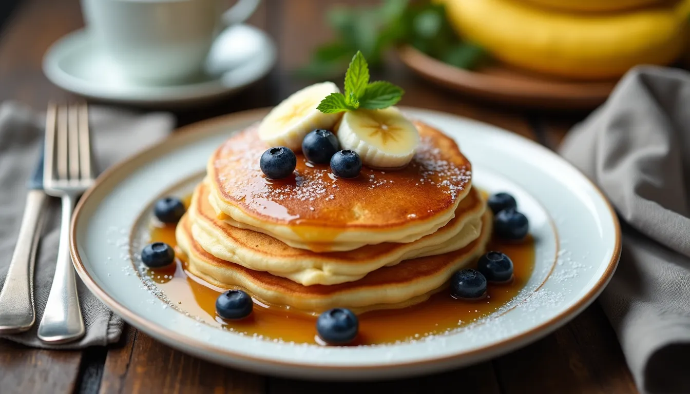 Image of Pancakes with Maple Syrup