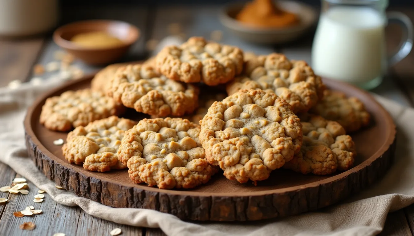 Image of Peanut Butter Oatmeal Cookies