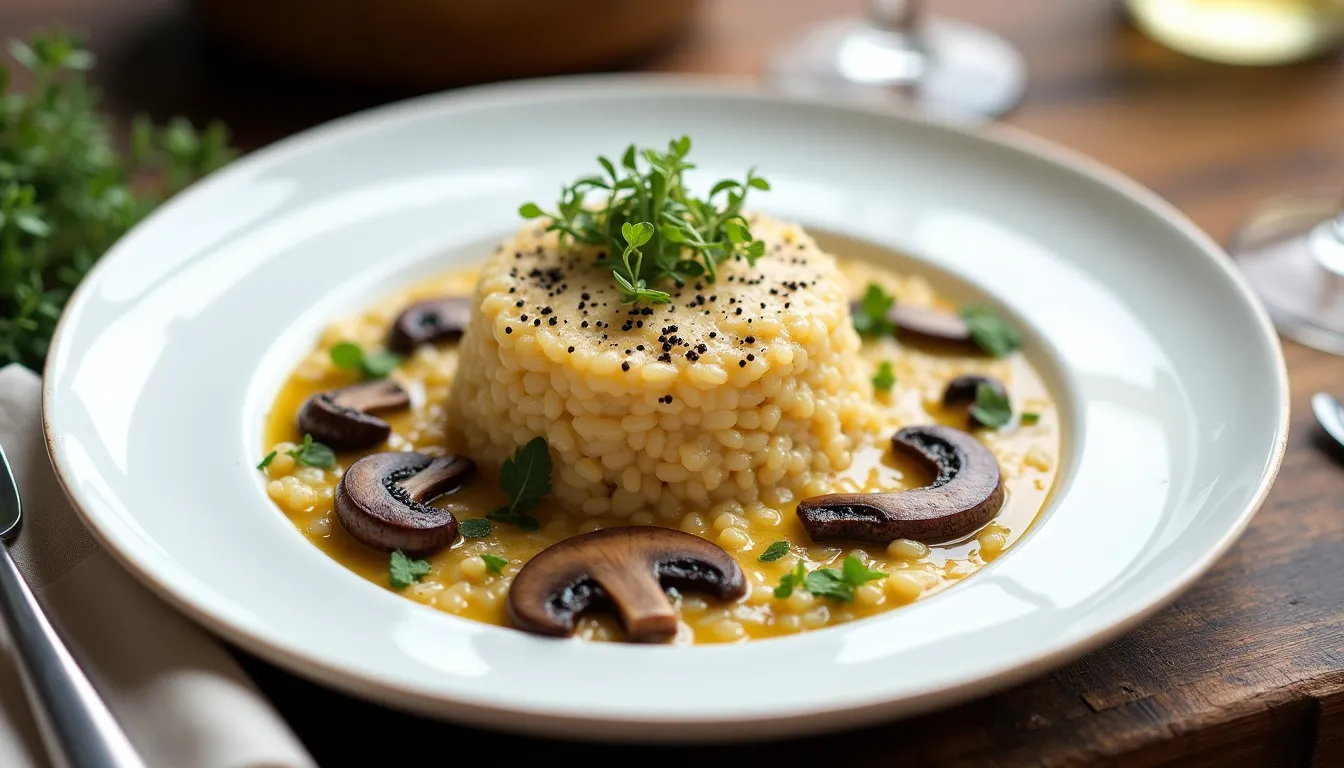 Image of Mushroom Risotto