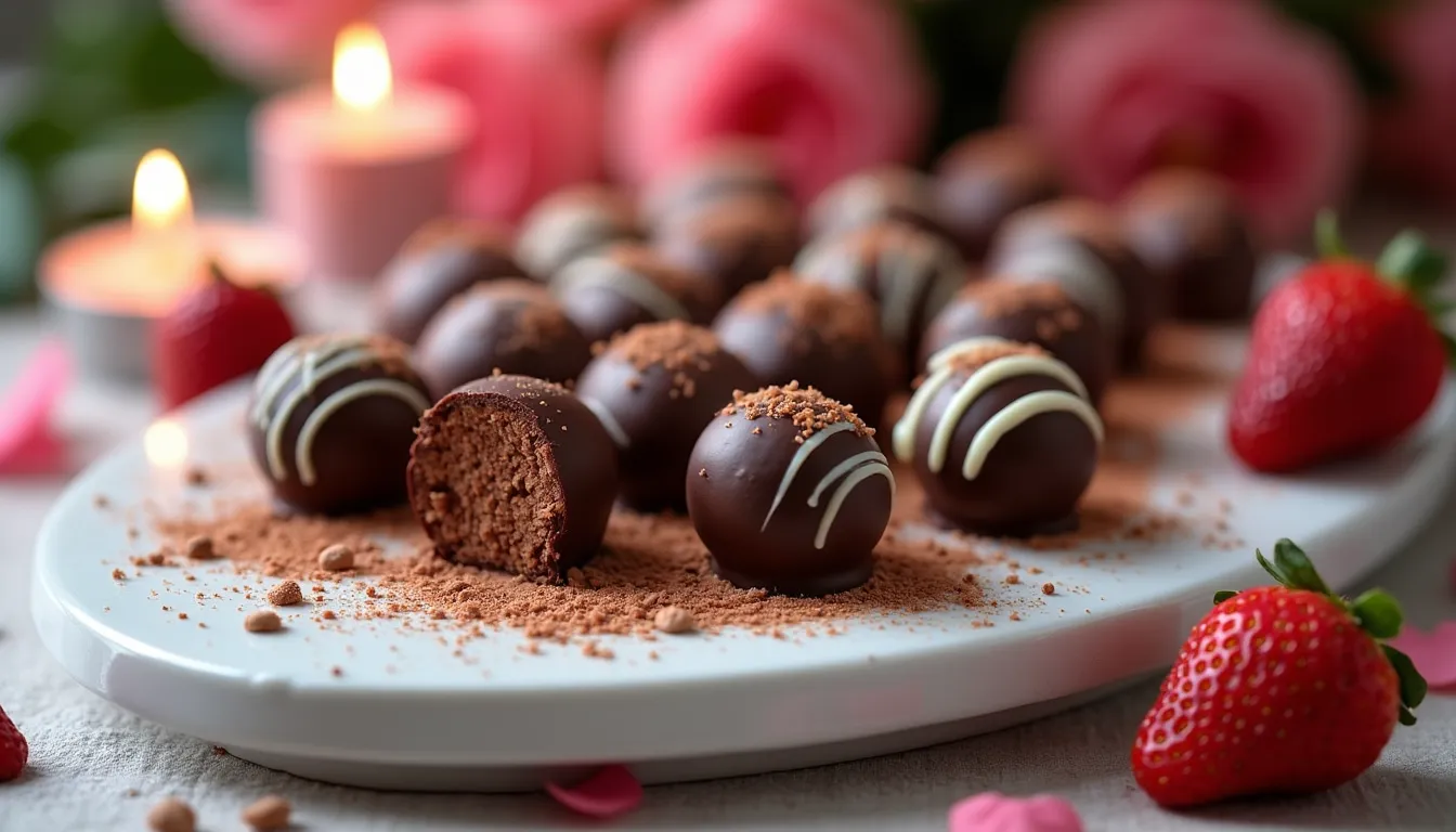 Image of Chocolate Strawberry Truffles