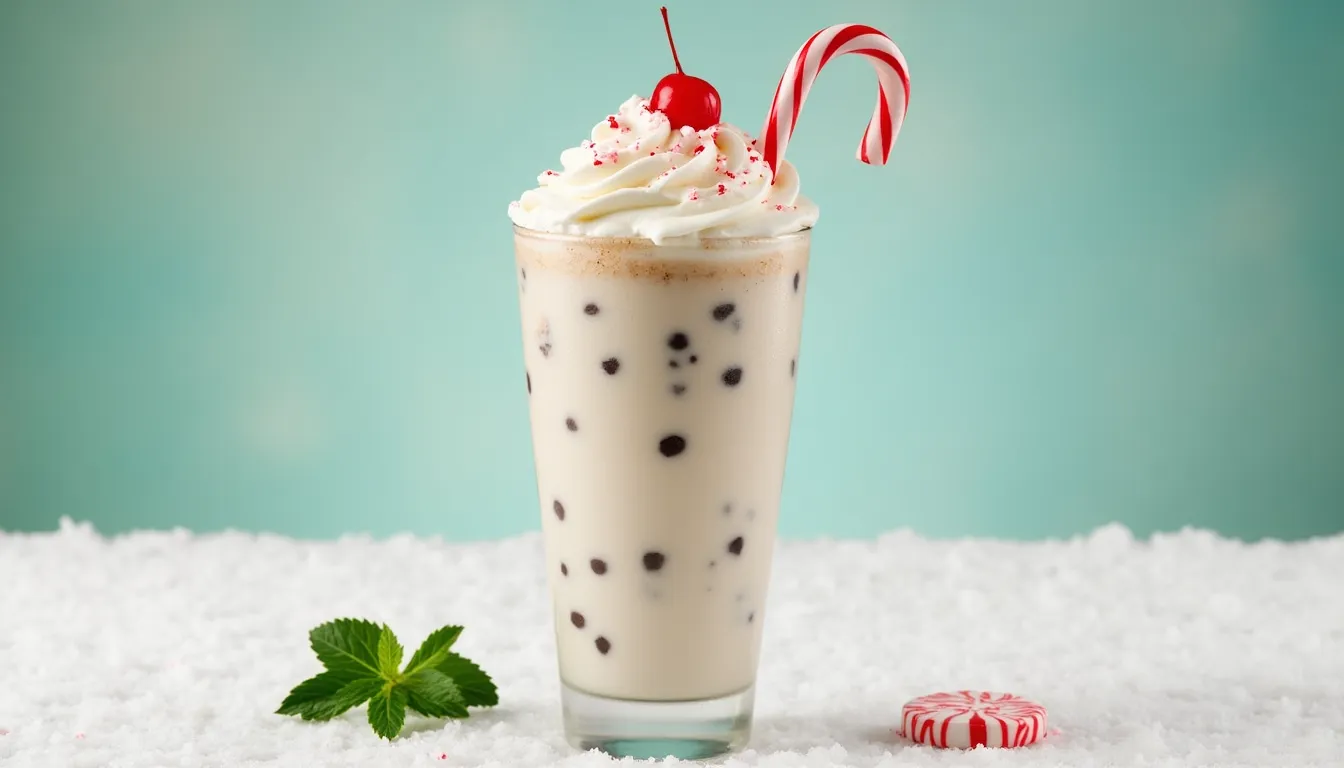 Image of Chick-fil-A Peppermint Chocolate Chip Milkshake