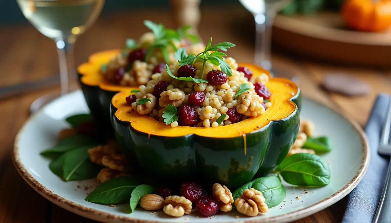 Image of Stuffed Acorn Squash