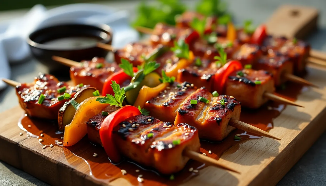 Image of Teriyaki Chicken Skewers