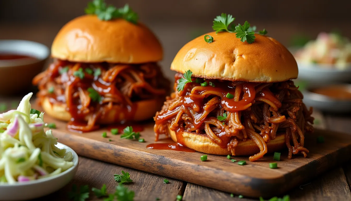 Image of BBQ Pulled Pork Sandwiches