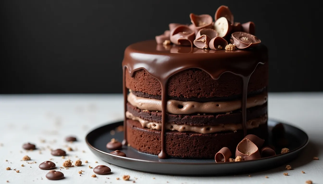 Image of Triple Chocolate Cake