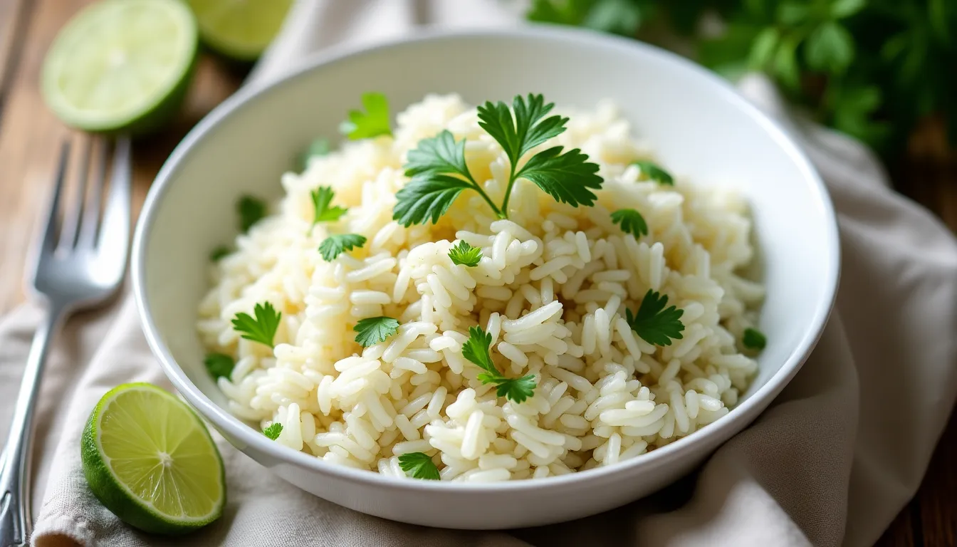 Image of Coconut Lime Jasmine Rice