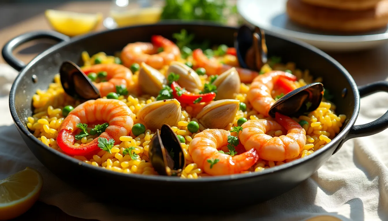 Image of Spanish Seafood Paella