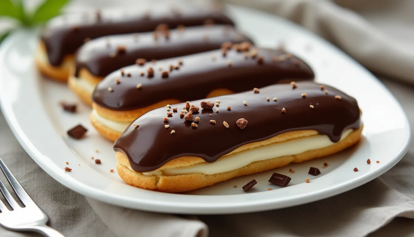 Image of Chocolate Eclairs