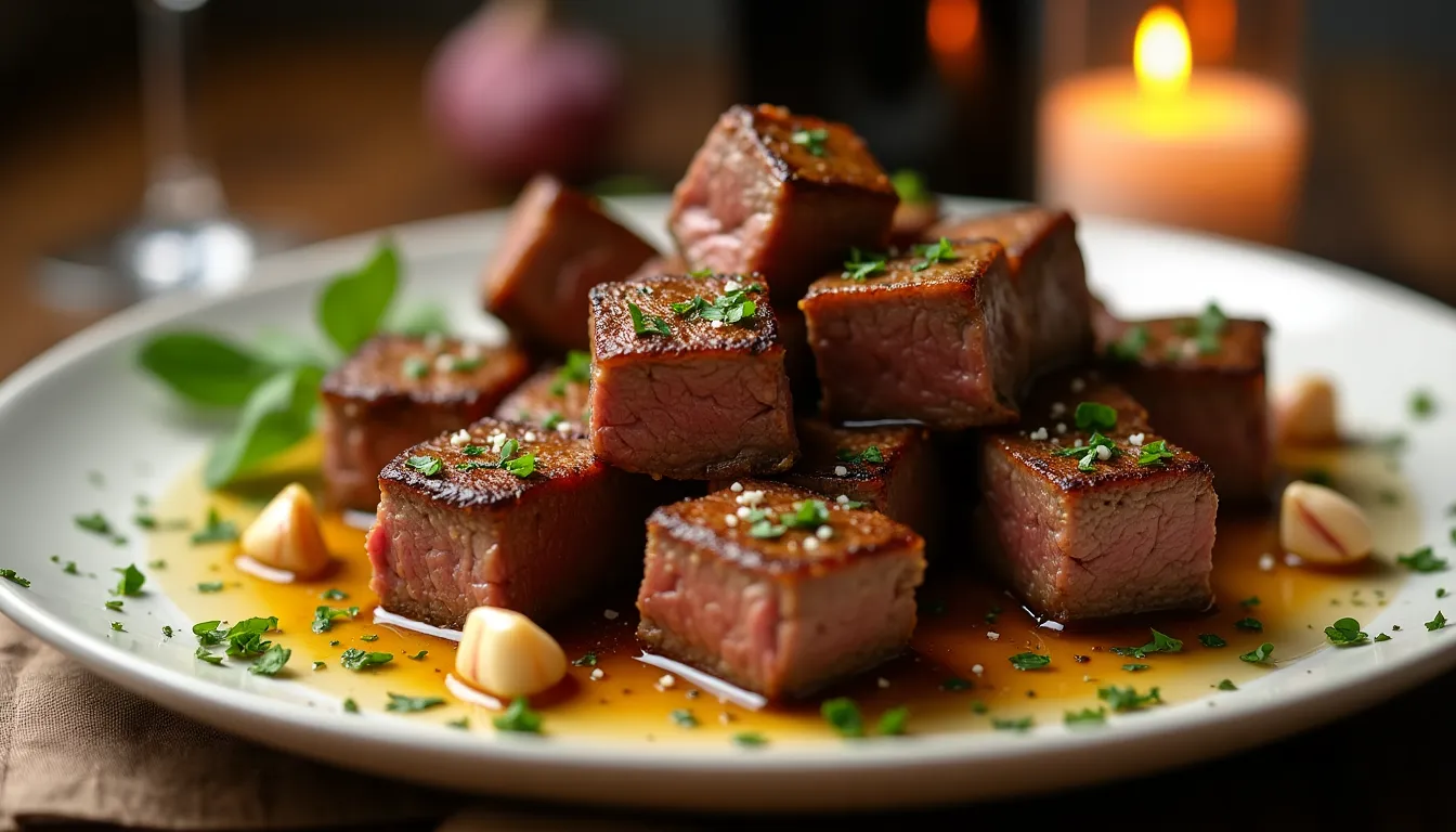 Image of Savory Garlic Butter Steak Bites