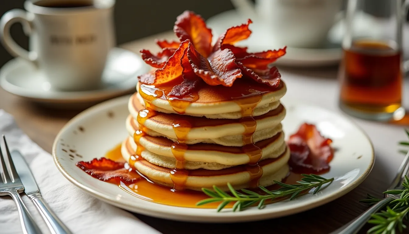 Image of Canadian Maple Bacon Pancakes