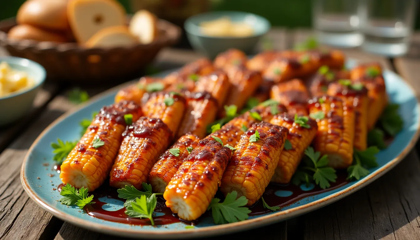 Image of BBQ Maple Corn Ribs