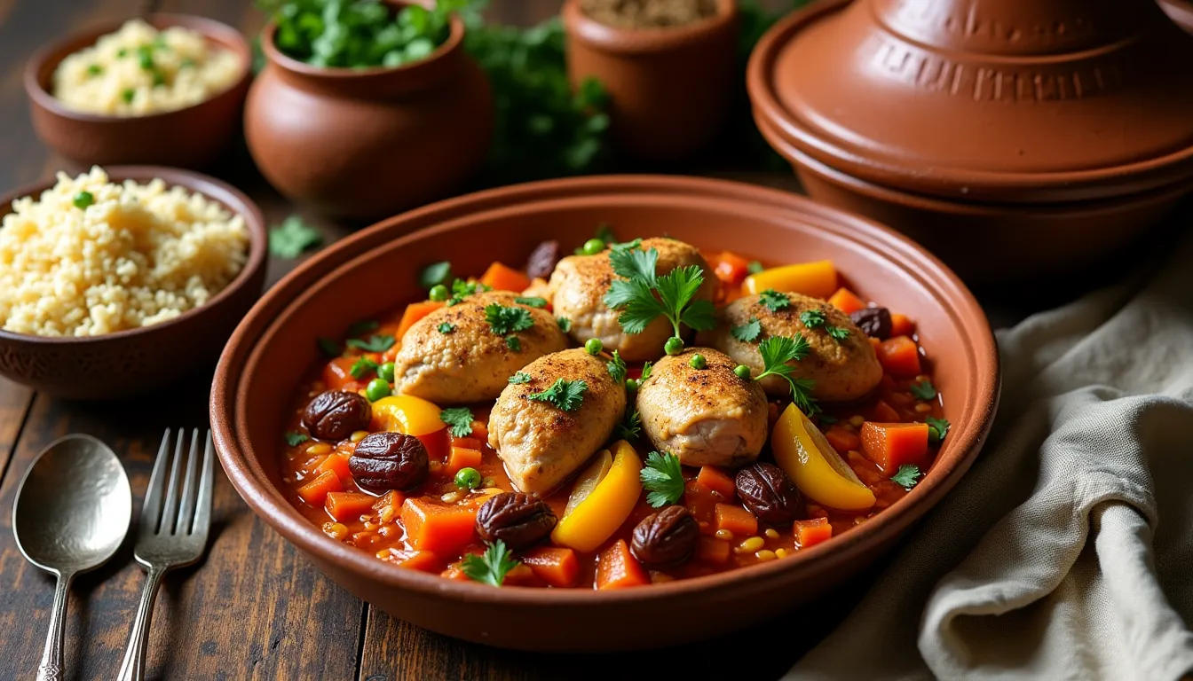 Image of Moroccan Chicken Tagine