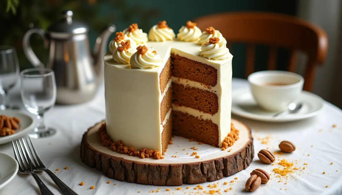 Image of Carrot Cake with Cream Cheese Frosting