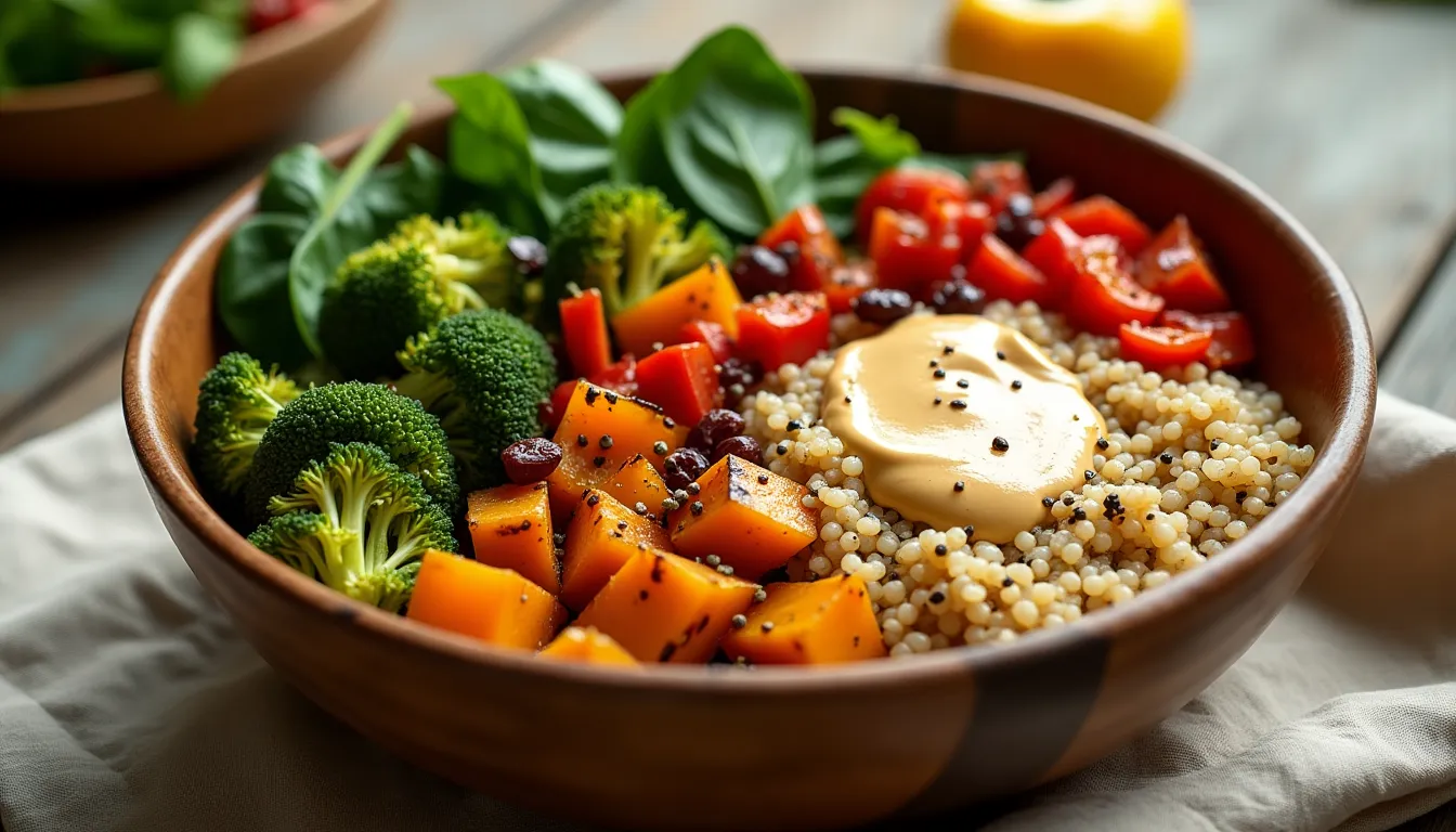 Image of Roasted Vegetable Buddha Bowl