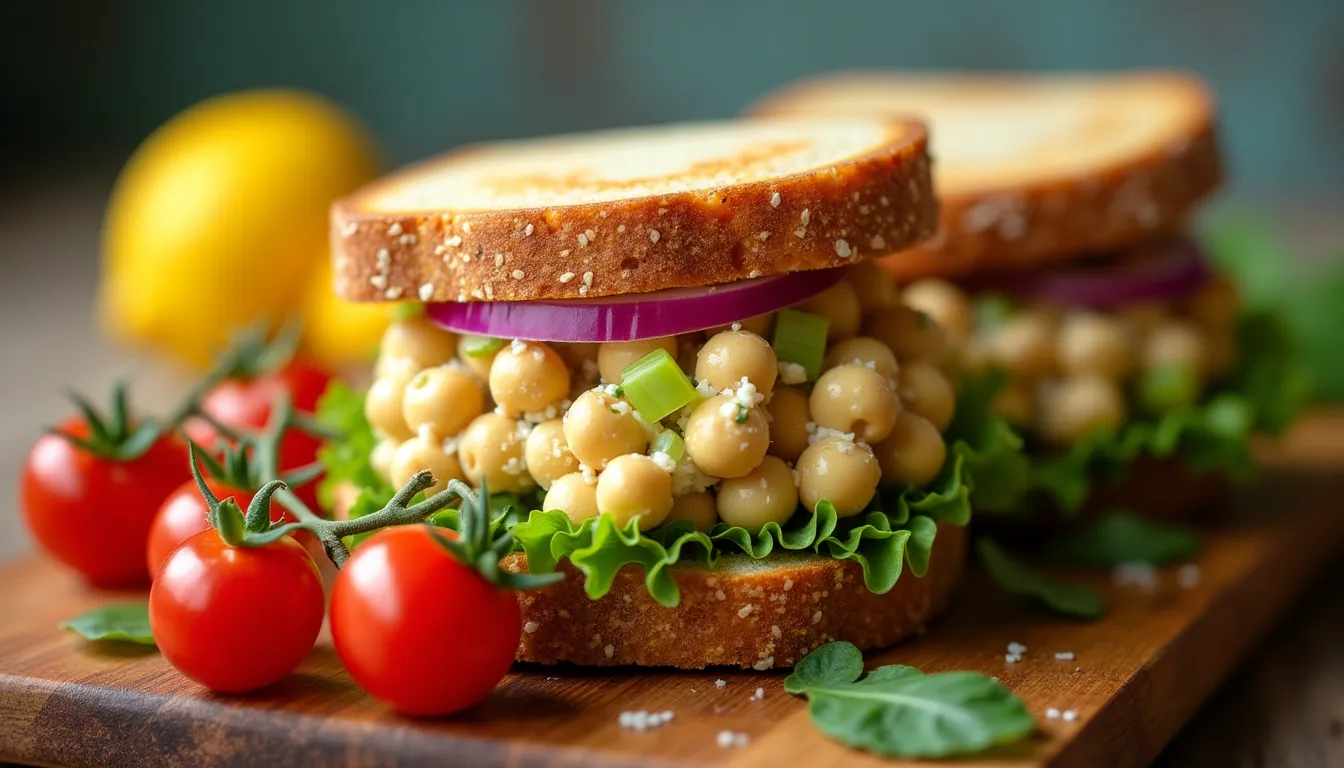 Image of Chickpea Salad Sandwiches