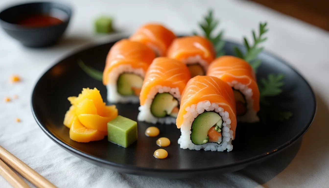 Image of Salmon Mango Roll