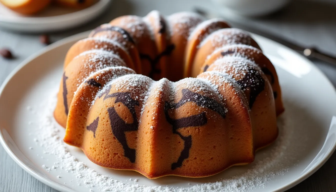 Image of Marble Bundt Cake