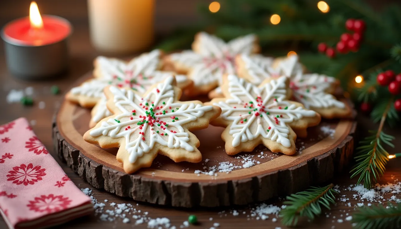 Image of Snowflake Sugar Cookies