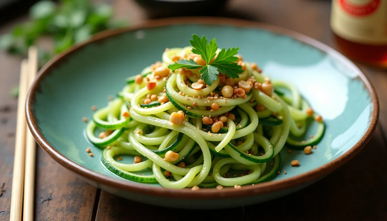 Image of Spicy Cucumber Noodles