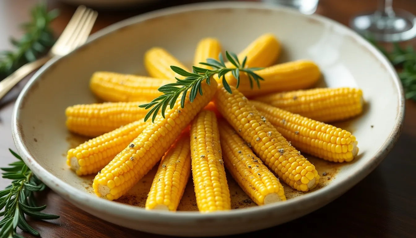 Image of Herbed Butter Corn Ribs