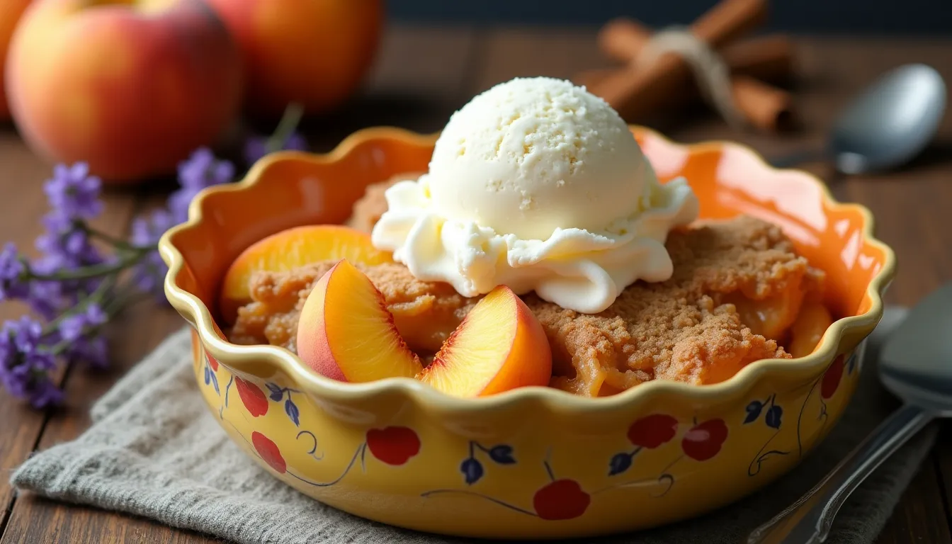 Image of Peach Cobbler