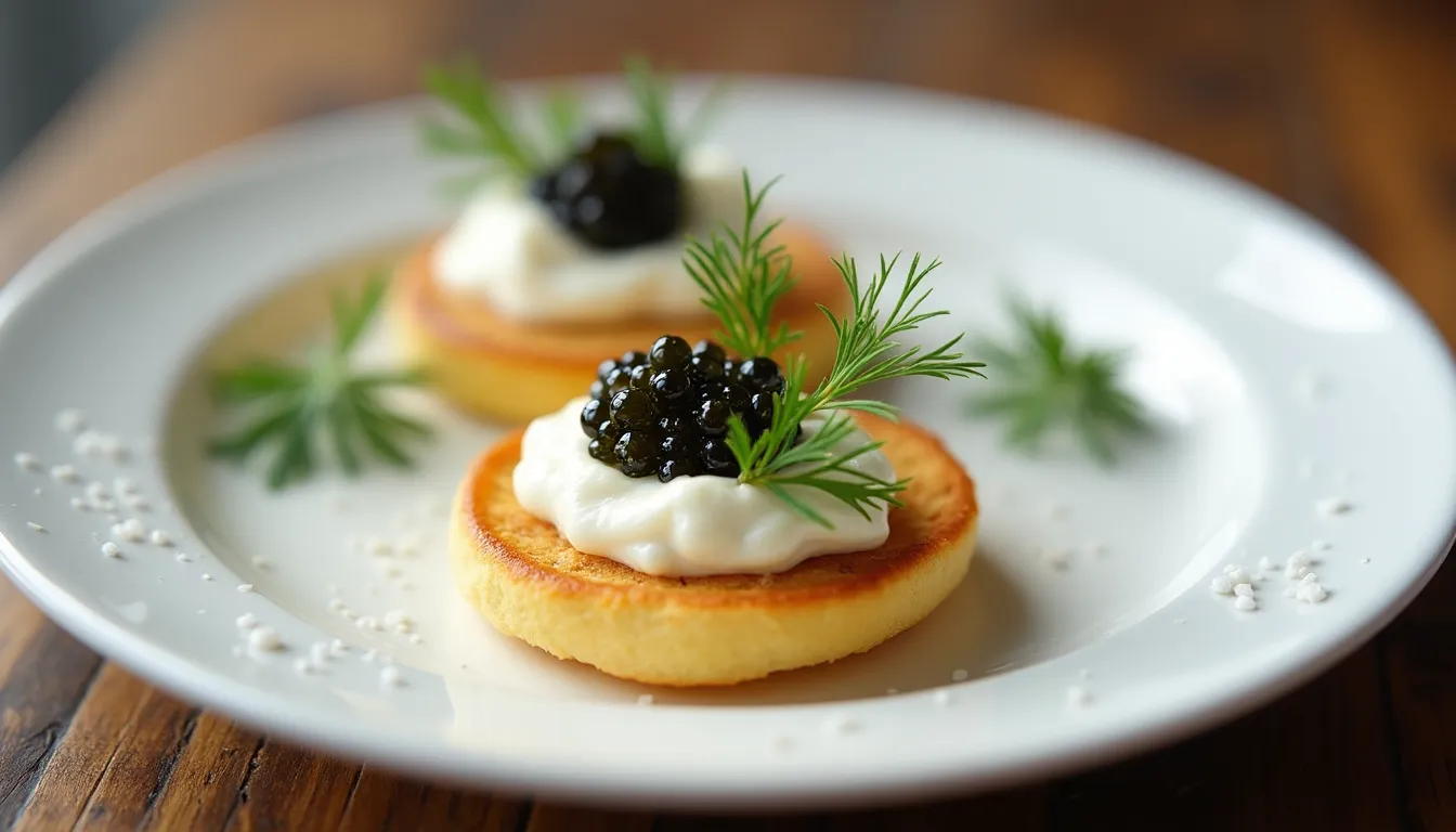 Image of Blini with Caviar