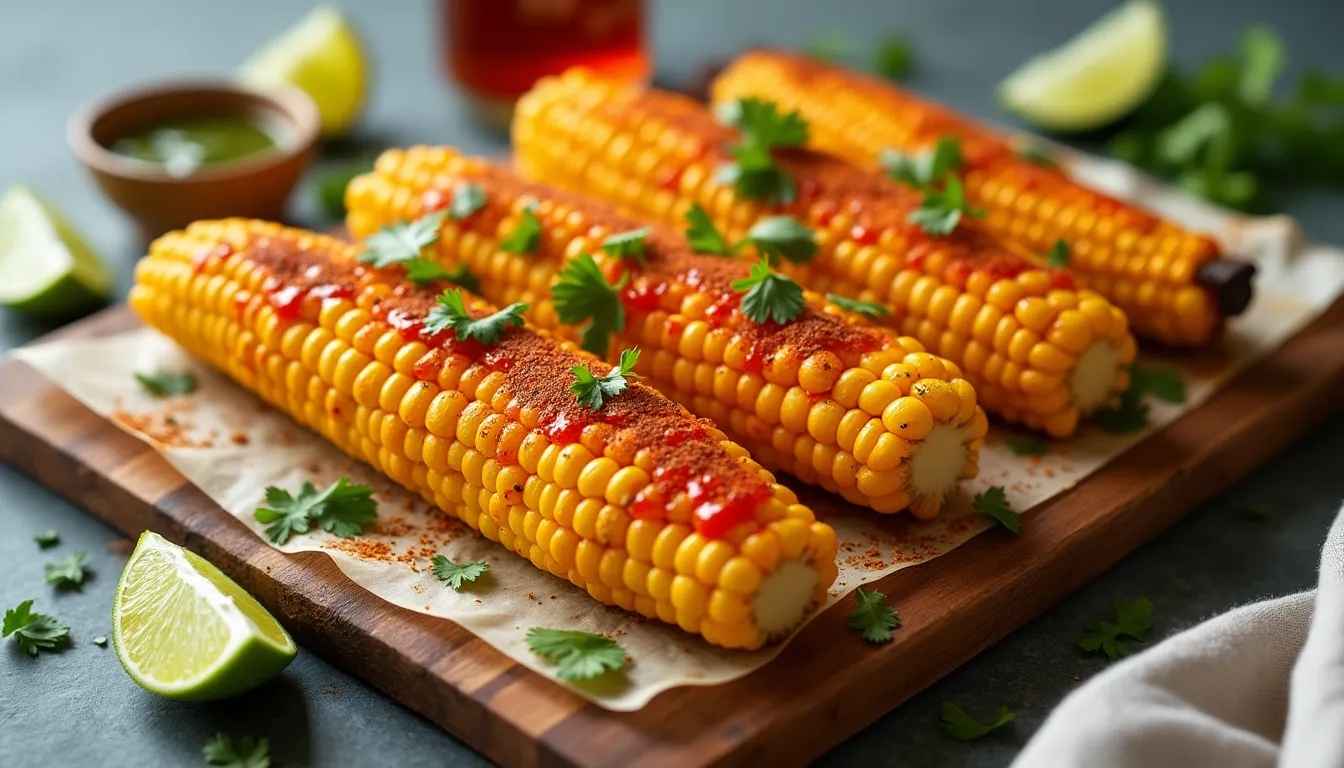 Image of Spicy Sriracha Corn Ribs