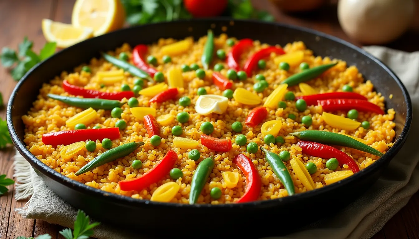 Image of Vegetarian Paella