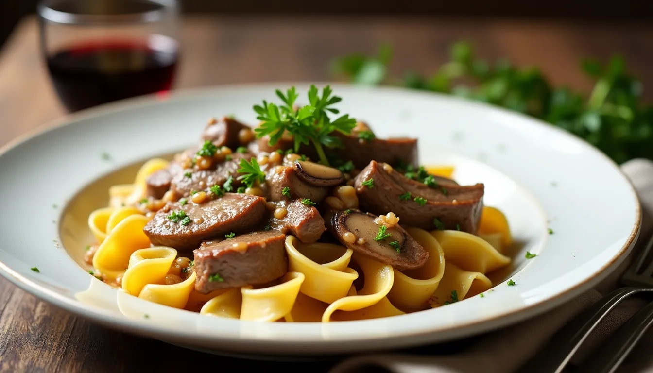 Image of Beef Stroganoff