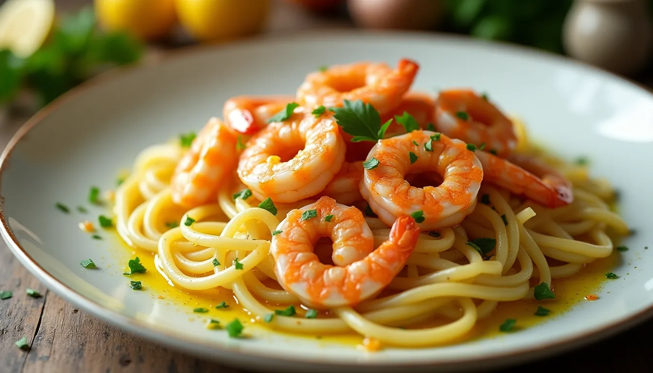 Image of Lemon Garlic Shrimp