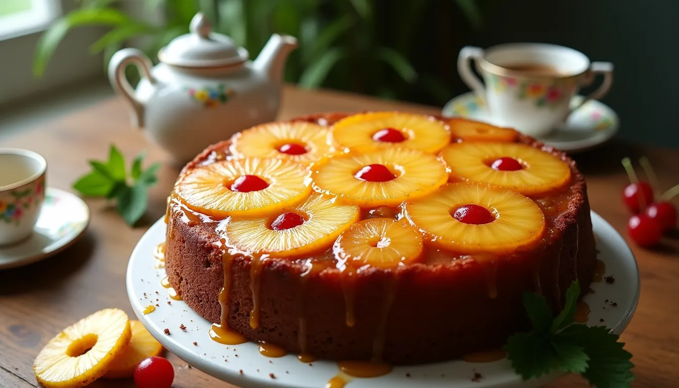 Image of Pineapple Upside-Down Cake