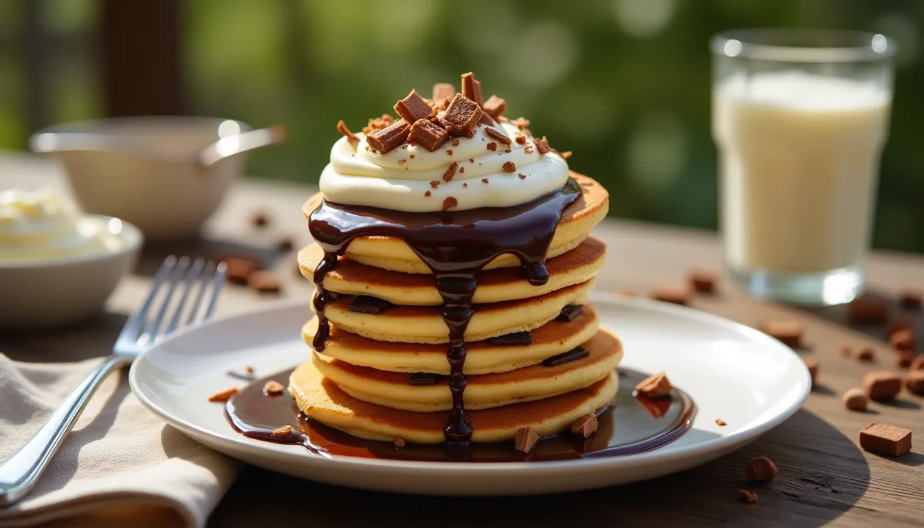 Image of Kit-Kat Pancakes