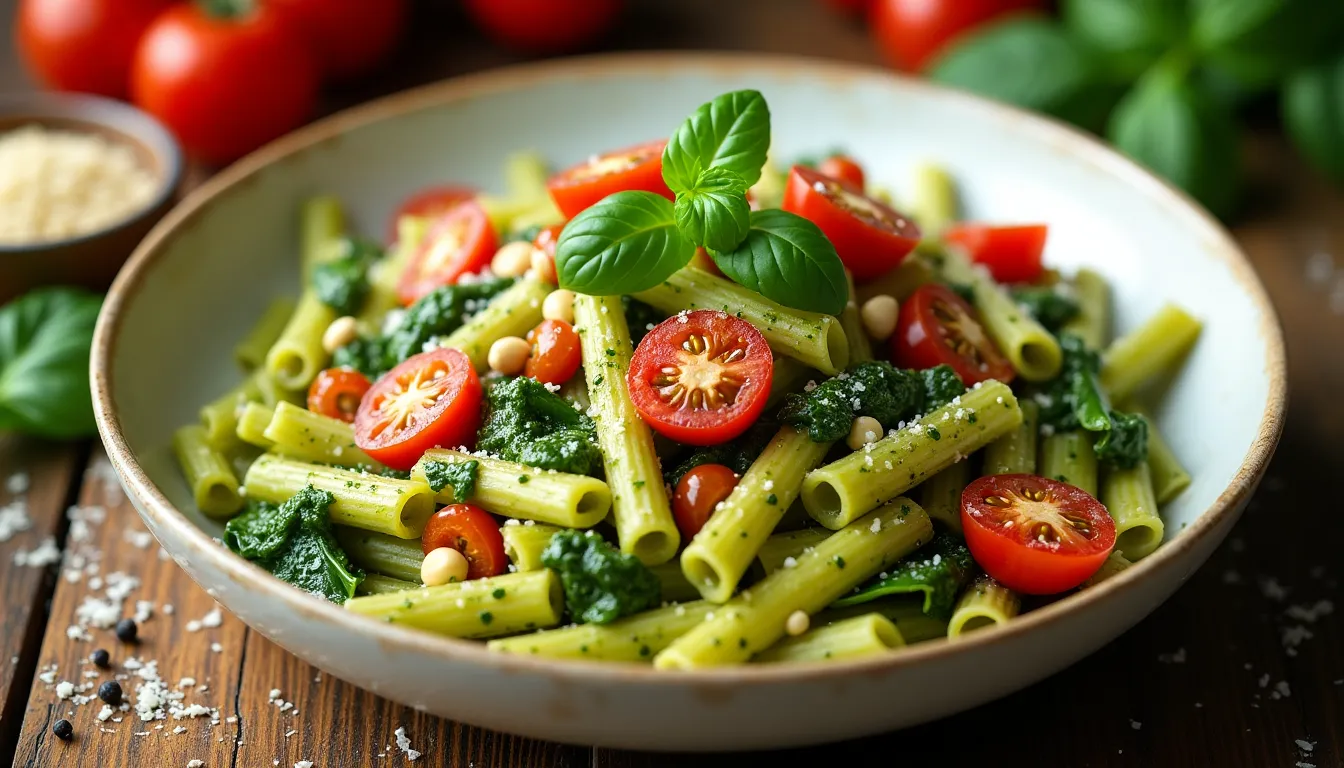 Image of Pesto Pasta Primavera