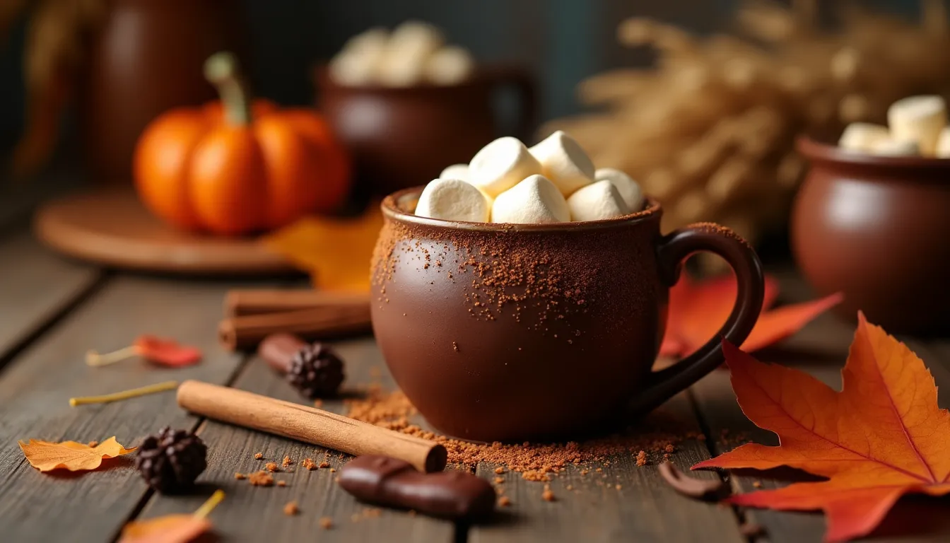 Image of Pumpkin Spice Cocoa Bomb