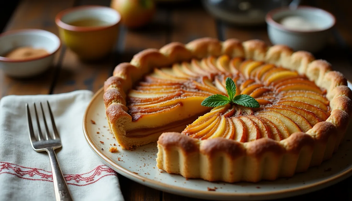 Image of Vegan Spiced Apple Pie