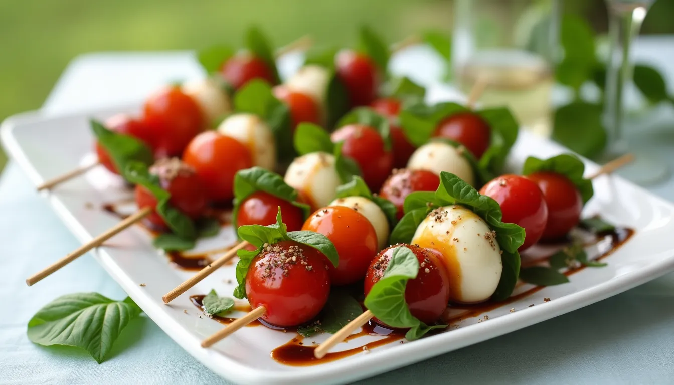 Image of Caprese Salad Skewers