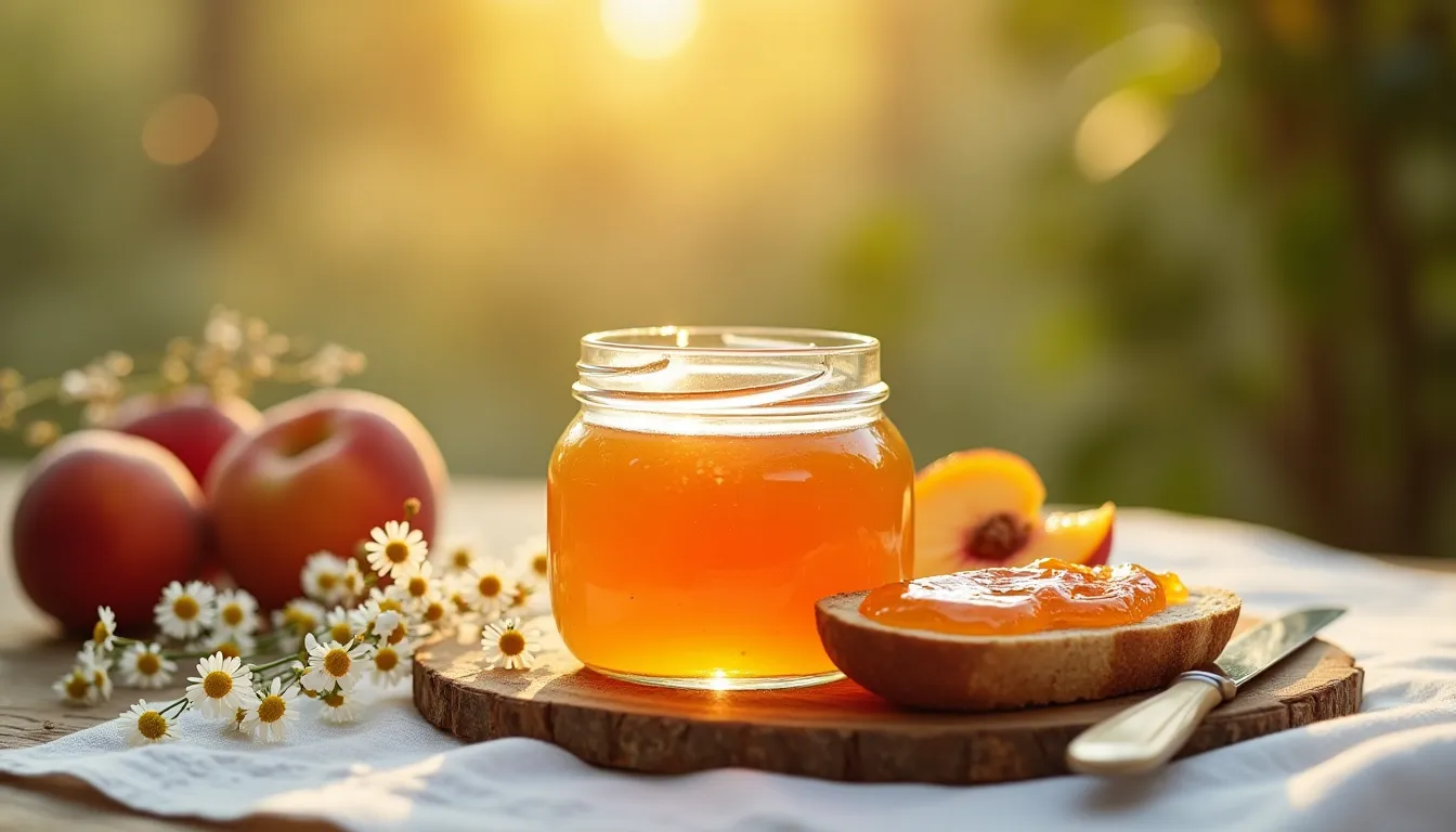 Image of Peach Chamomile Jelly