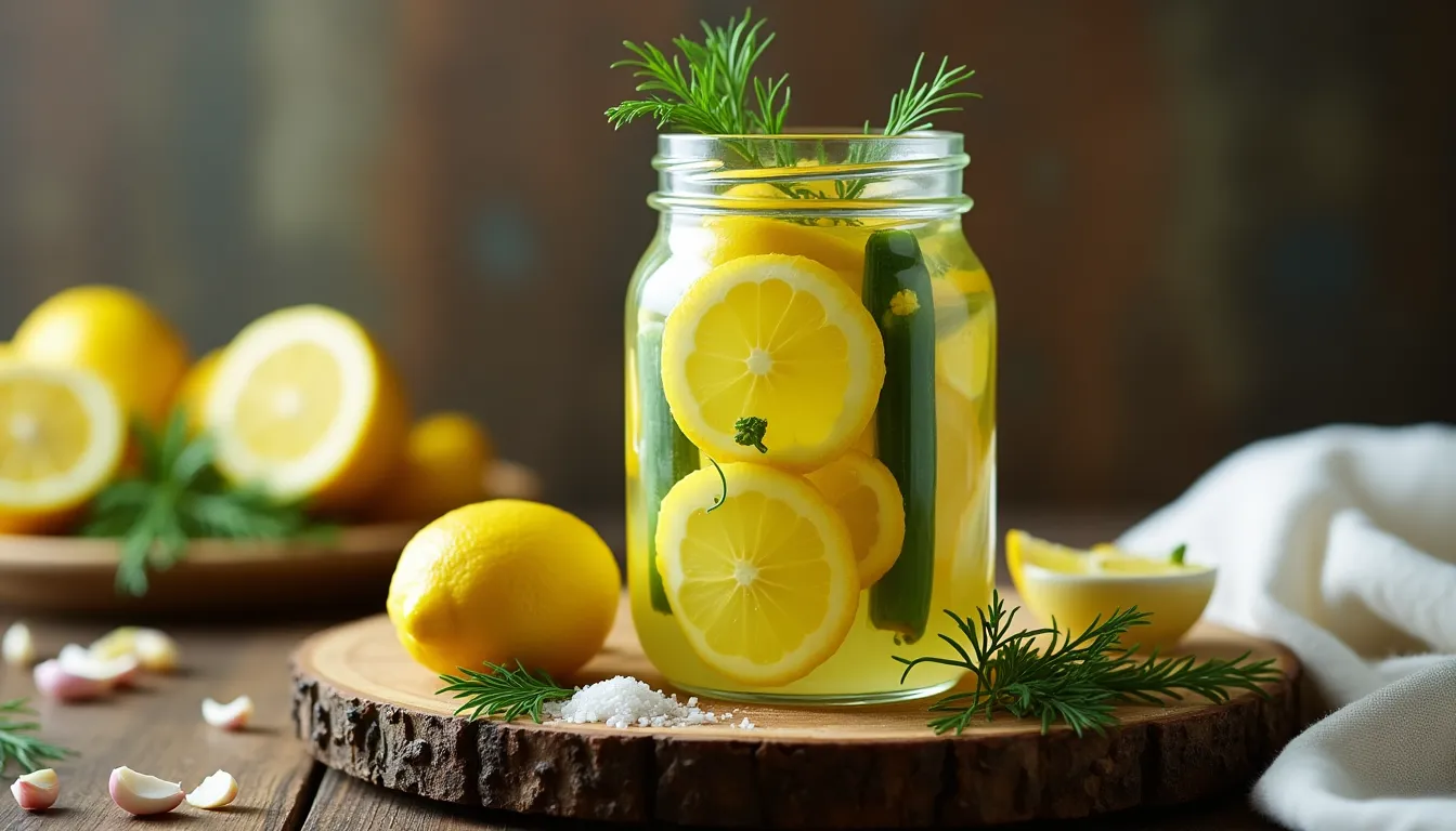 Image of Tangy Lemon Pickles