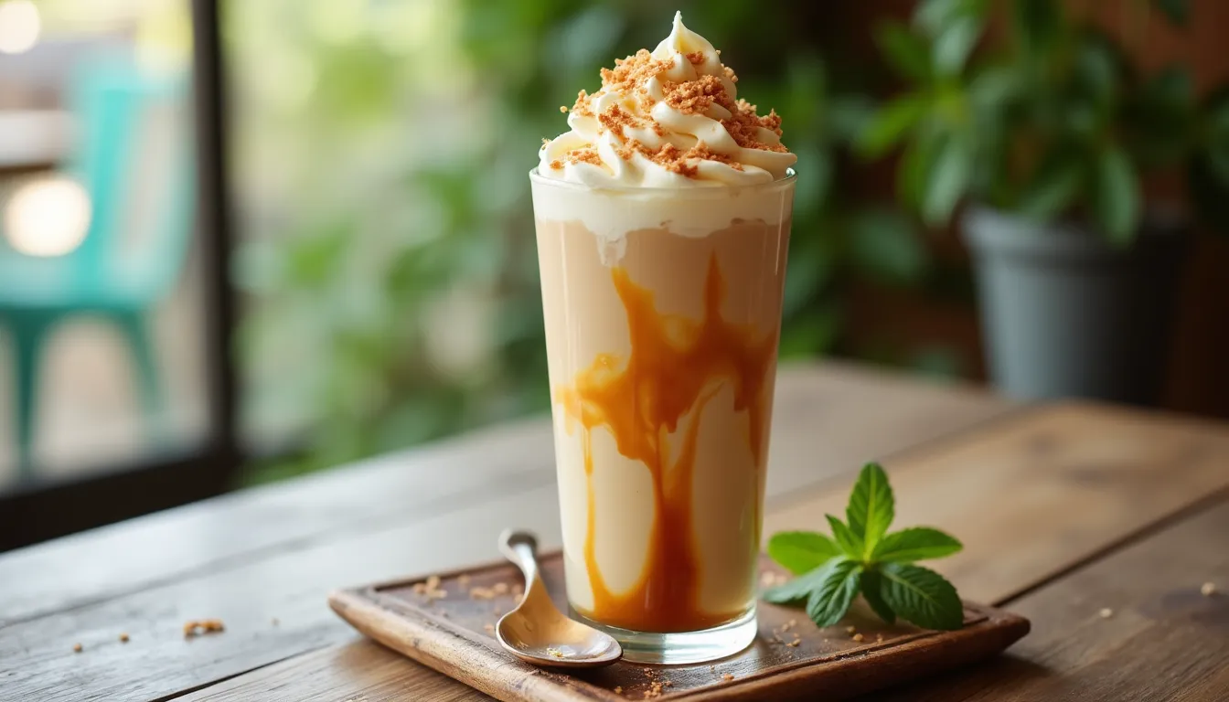 Image of Coconut Caramel Frappuccino