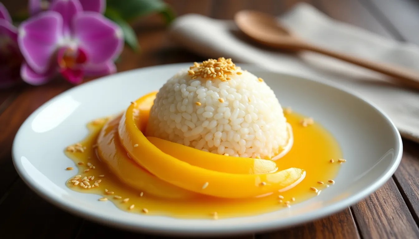 Image of Sweet Mango Sticky Rice