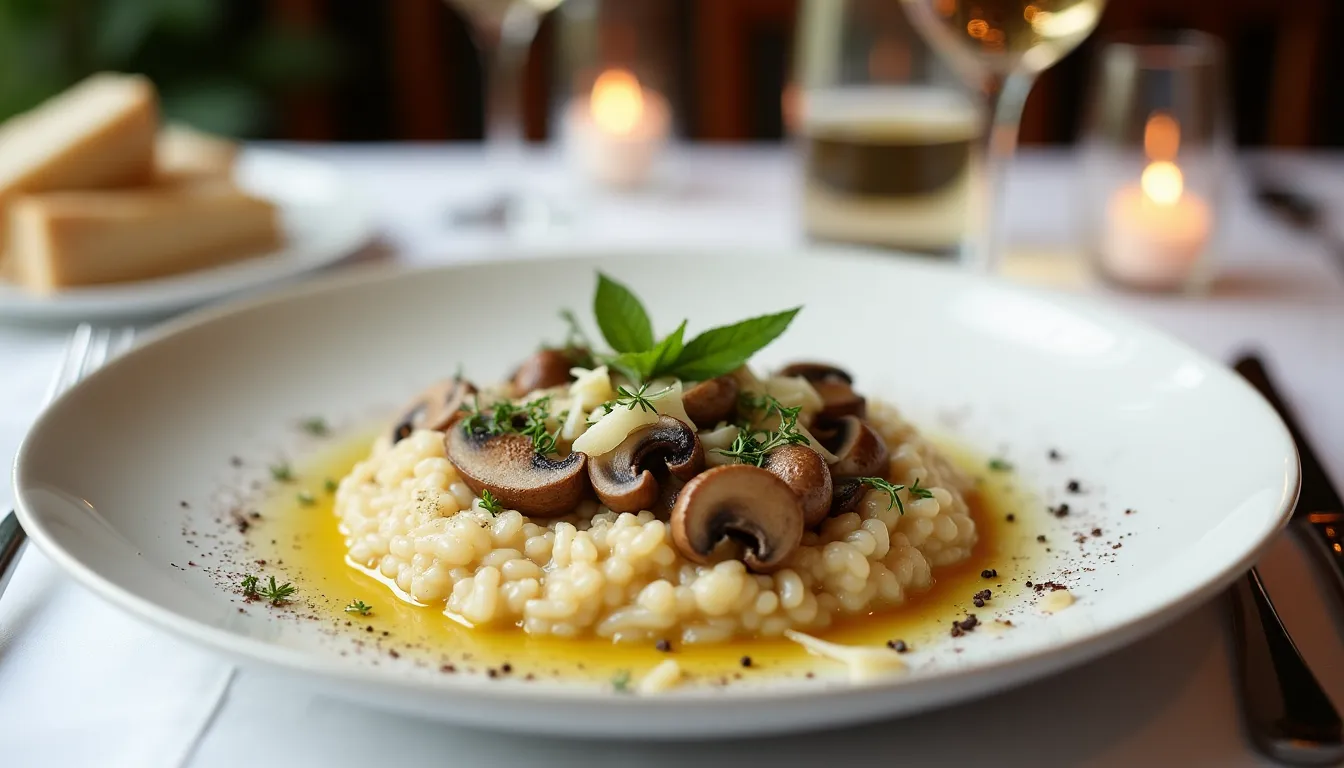 Image of Mushroom Risotto