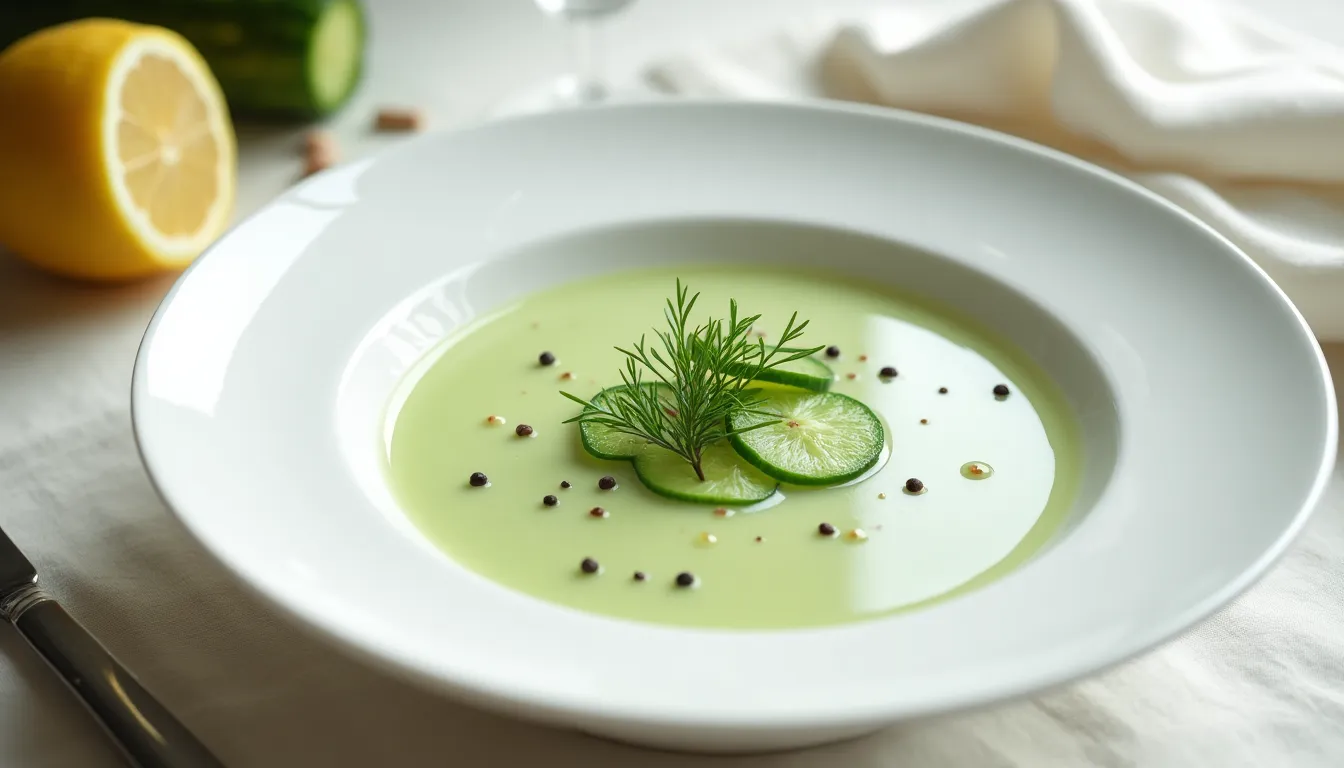 Image of Chilled Cucumber Soup