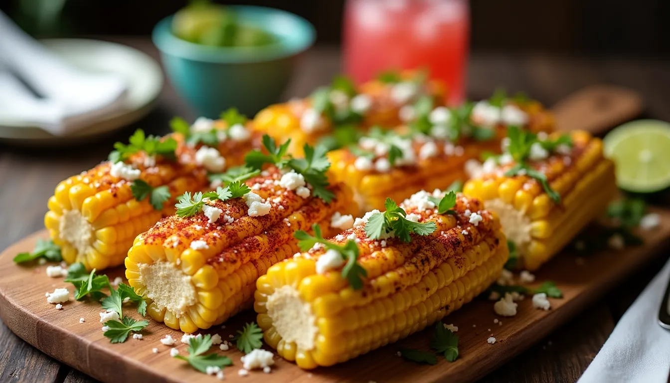 Image of Mexican Street Corn Ribs (Elote Style)