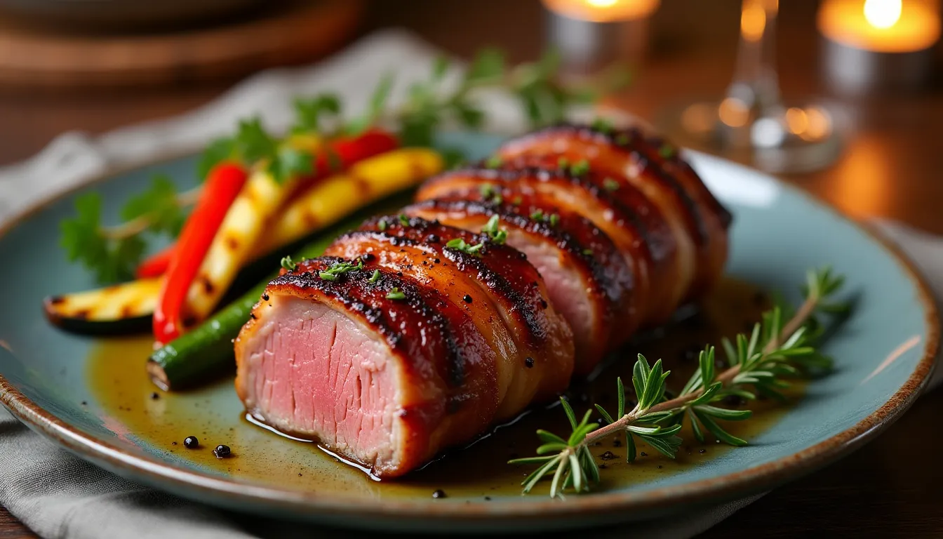 Image of Bacon-Wrapped Pork Filet Mignon